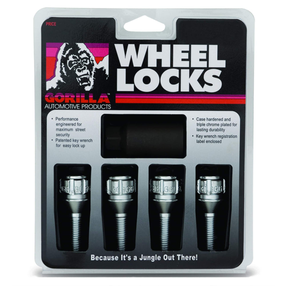 Gorilla Automotive 47179N Cone Seat Bolt Locks (12mm x 1.50 Thread Size)
