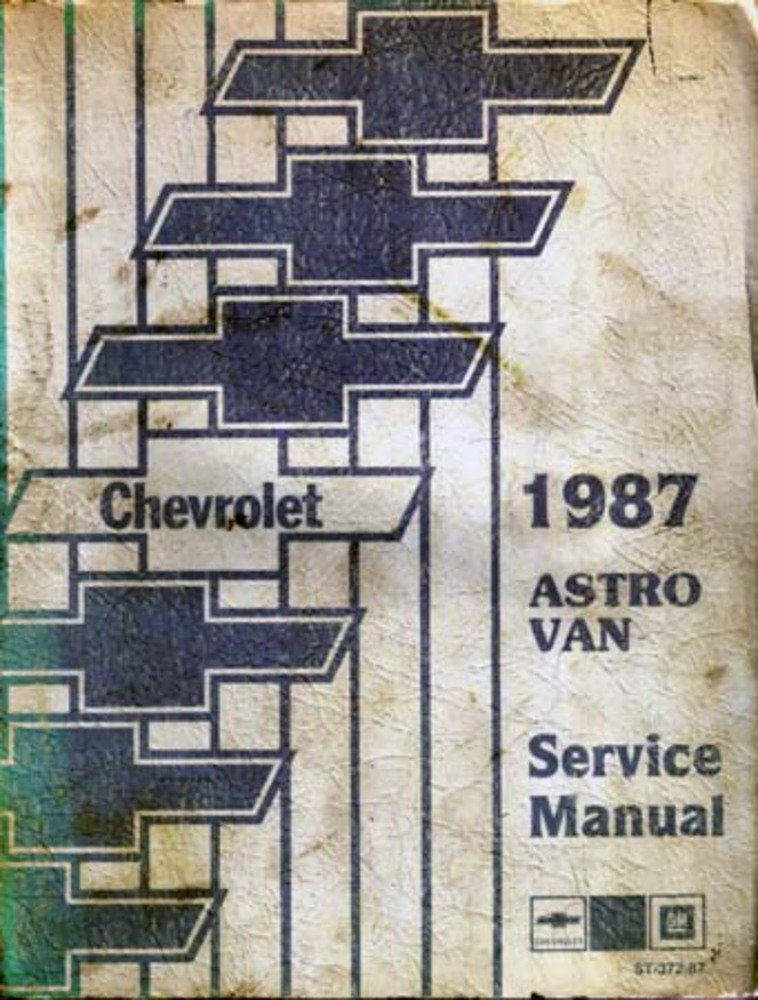 bishko automotive literature 1987 Chevy Astro Van Shop Service Repair Manual Engine Drivetrain Book OEM