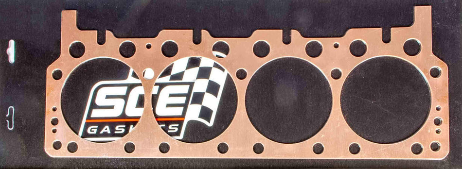 SCE Gaskets Cylinder Head Gasket, Pro Copper, 4.470 in Bore, 0.062 in Compression Thickness, Copper, AKPE/BAE, Each