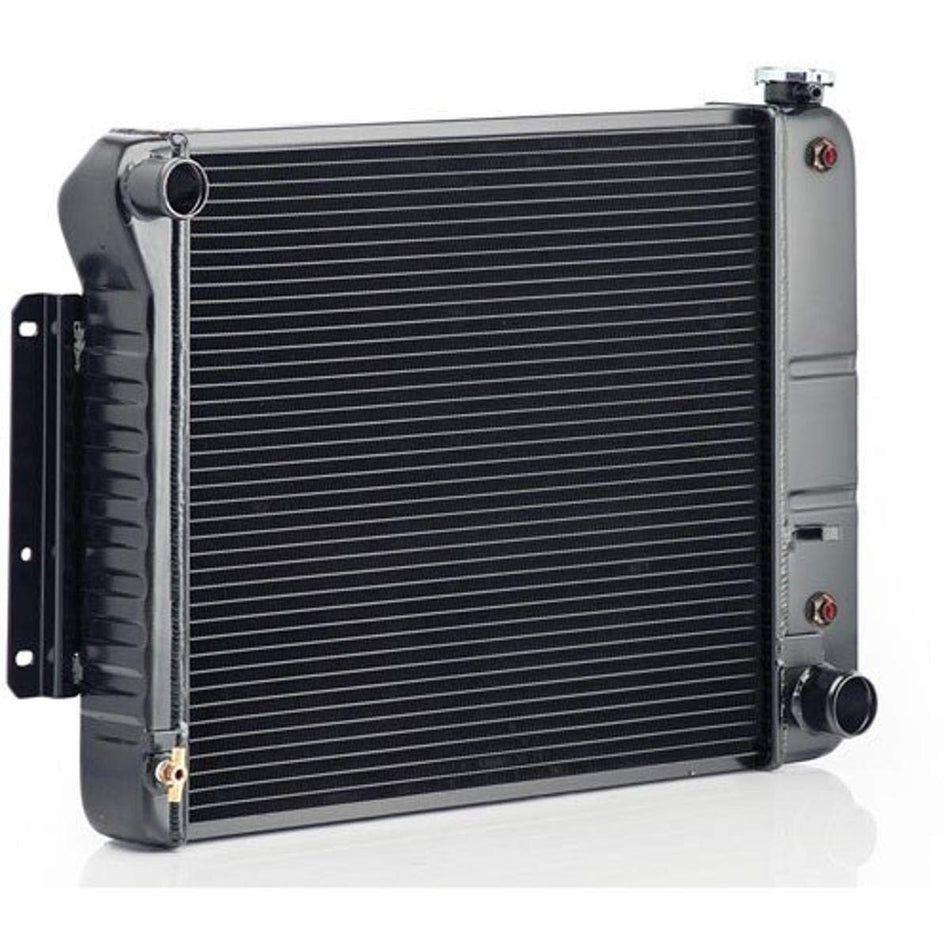 Be Cool 17009 OE Restoration Black Finish Crossflow Radiator