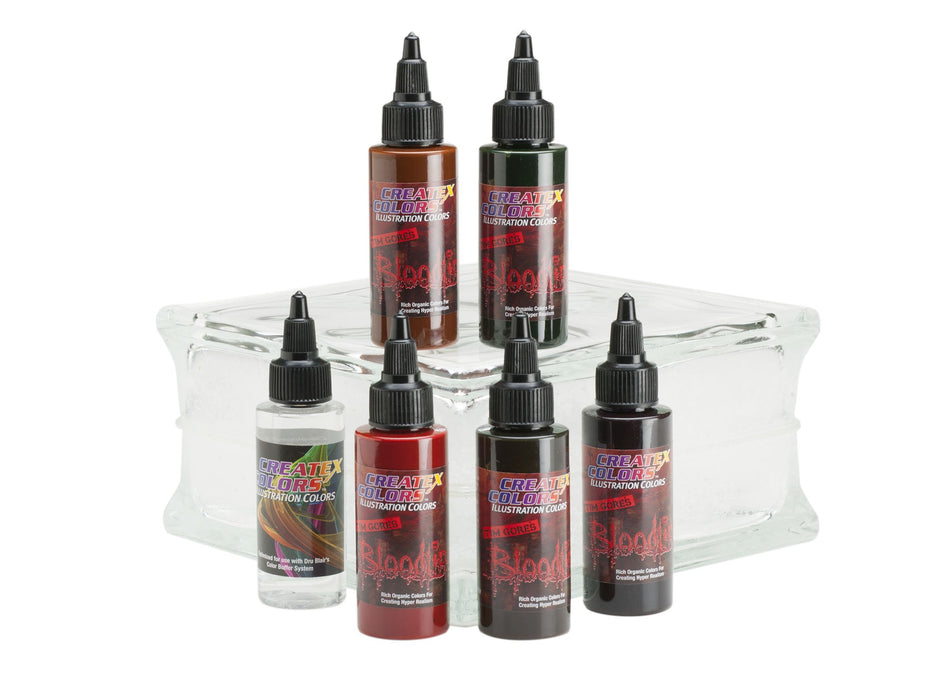 Createx Colors Createx Illustration Bloodline Type B+ Set, 2 oz.