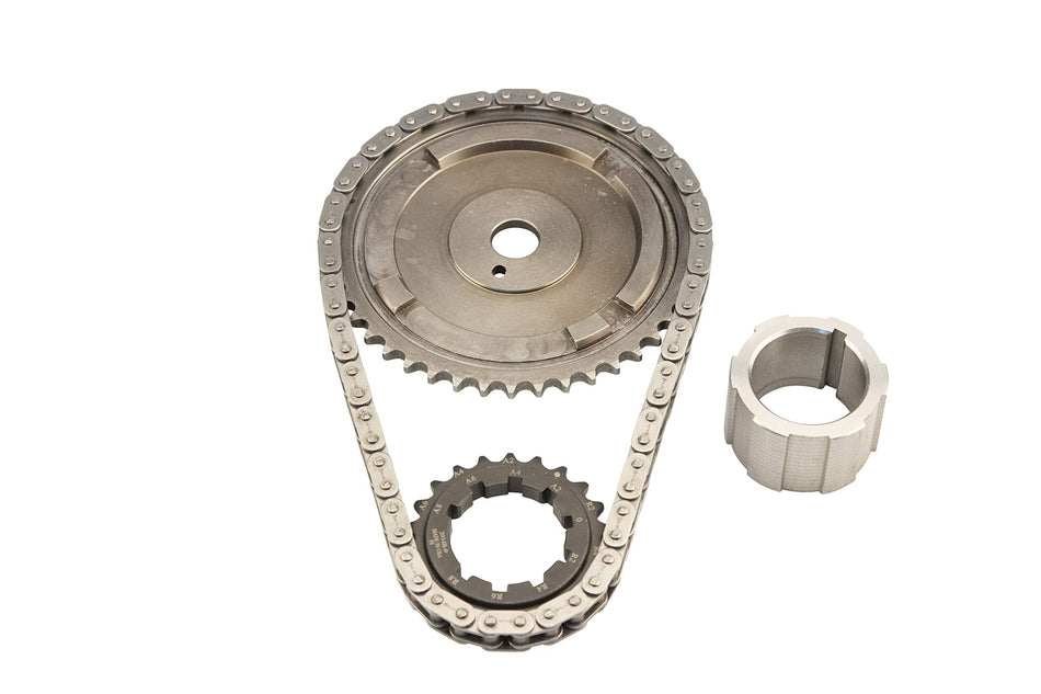 Hi-Tech 9-Keyway Single Row 4-Pole Timing Set for 1-Bolt GM LS