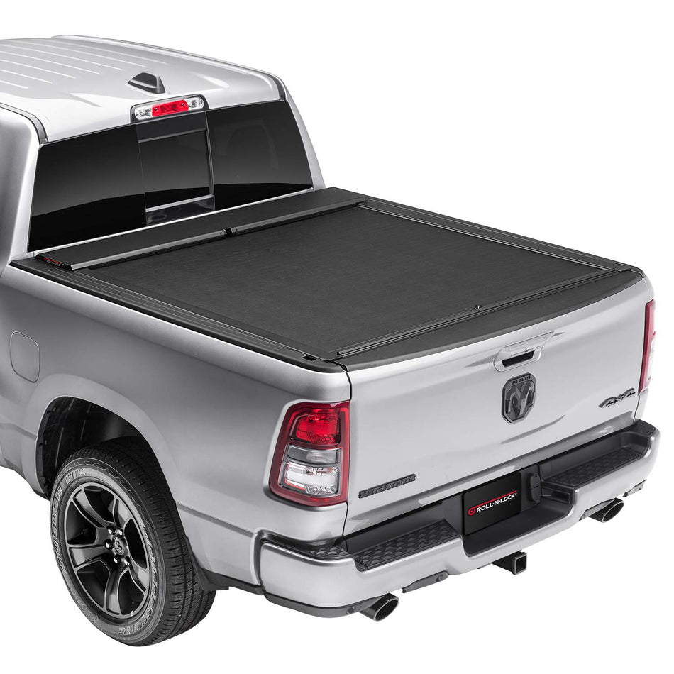 Roll-N-Lock M-Series Retractable Truck Bed Tonneau Cover  LG448M  Fits 2009 - 2018, 2019 - 2020 Classic Dodge Ram 1500/2500/3500 6 4 Bed (76.3)