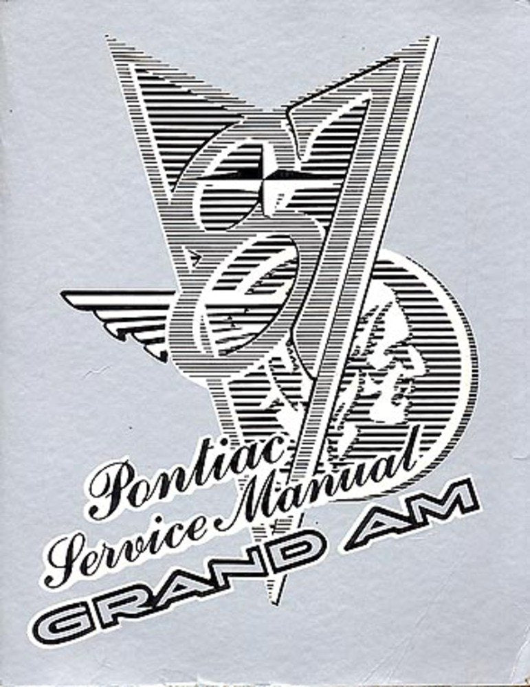 bishko automotive literature 1987 Pontiac Grand Am Shop Service Repair Manual Book Engine Drivetrain Wiring