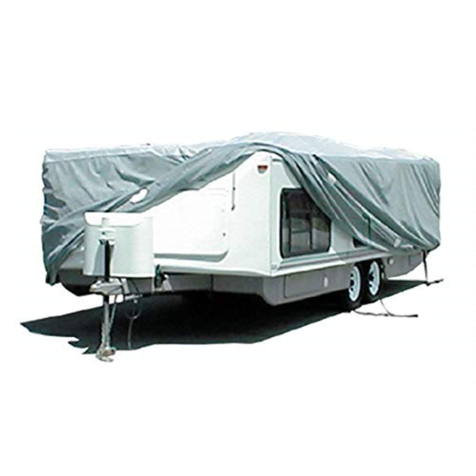 ADCO 12253 SFS AquaShed Cover for Hi-Lo RV Trailer, Fits 22'7" - 26' Trailers, Gray