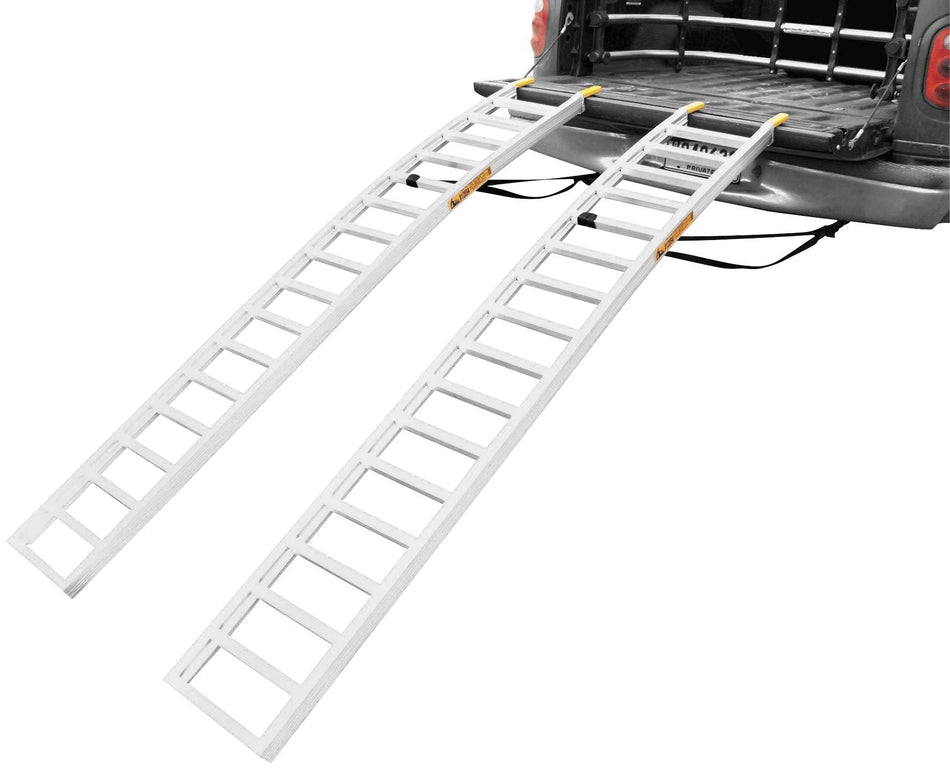 Great Day Max Arch Loading Ramp - 12x89, 3in Arch, 750-lbs ea/1500-lbs, 4in Rung, Black, LL12894