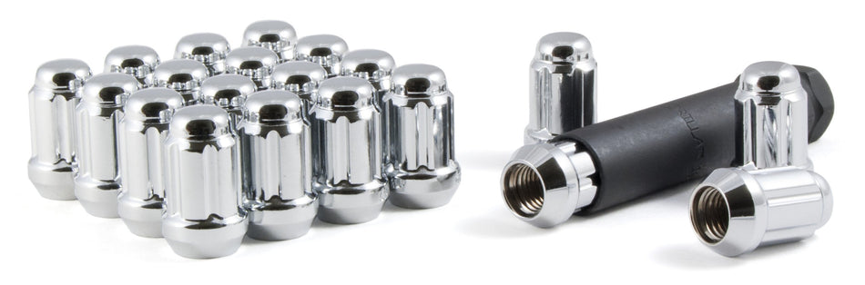 Gorilla Automotive 21123HT Small Diameter Acorn Chrome 5 Lug Kit (12mm x 1.25 Thread Size) - Pack Of 20