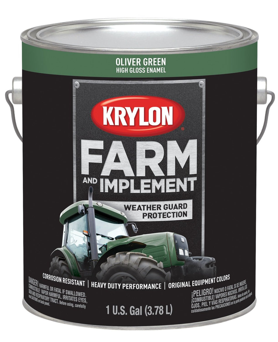 Krylon Farm & Implement Paint Gallons Oliver Green, 1 Gallon (Pack of 1)