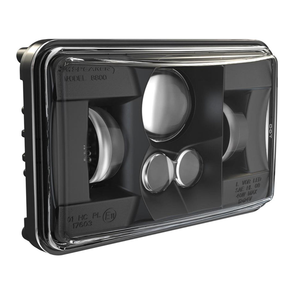 Jw Speaker 0552561 8800 Ev2 12/24v Lb Ece Lht Blk