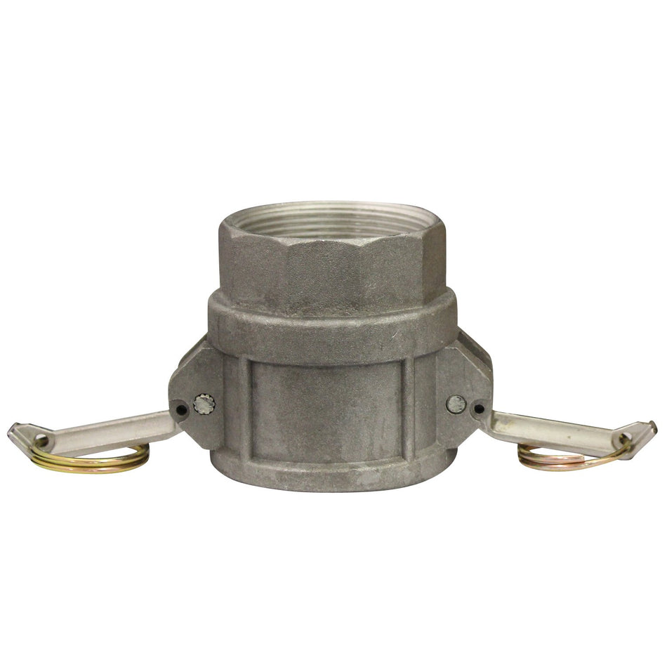 Milton 2004-9 6" FNPT D Style Cam and Groove Coupler