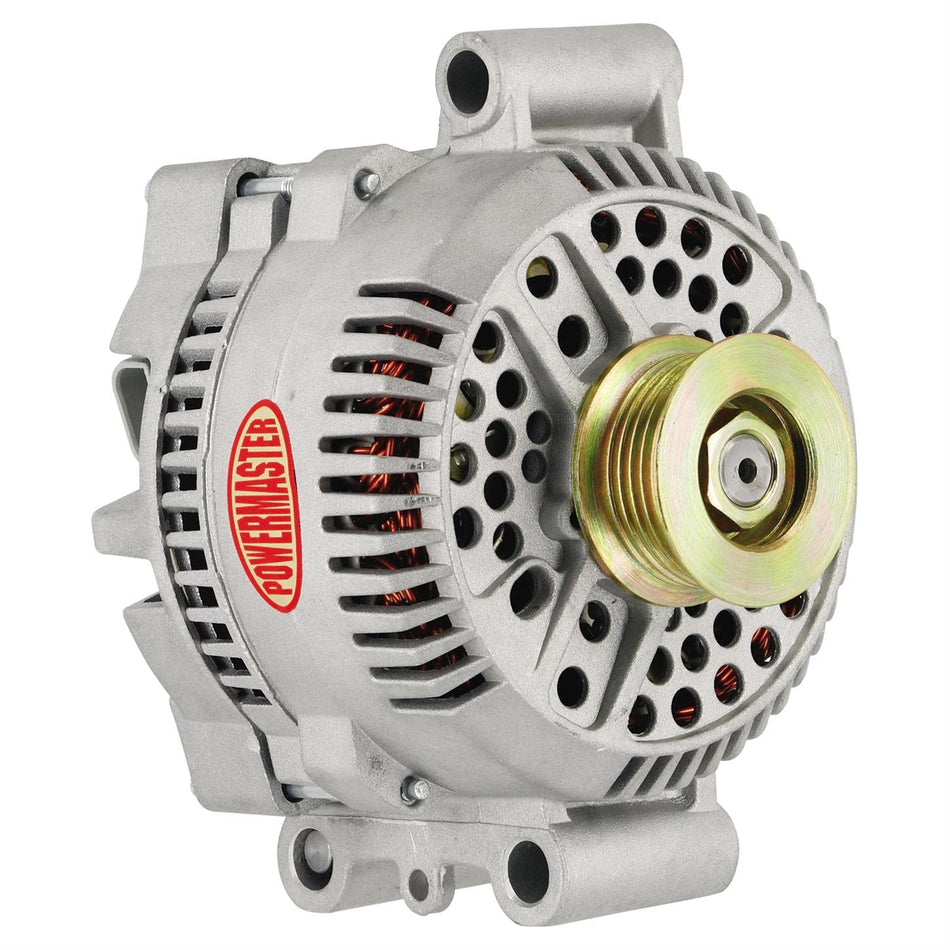 Powermaster 7768 Natural Alternator (3G 140A 6 Groove Pulley Large Frame Transverse Mating)