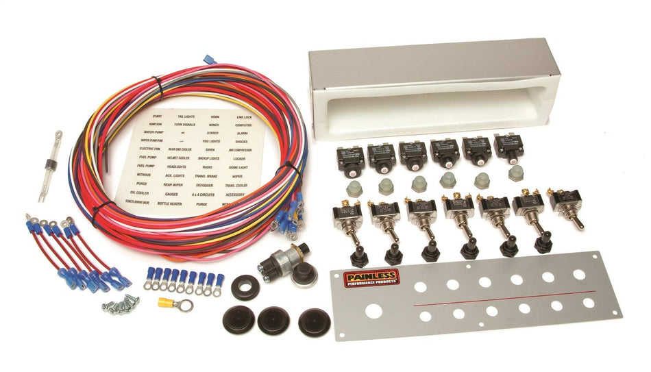 Painless 50337 Off-Road Toggle Switch Panel
