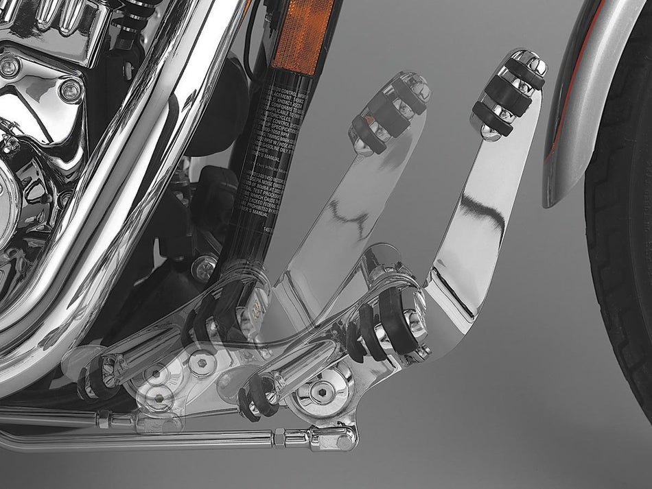 Kuryakyn 9064 Motorcycle Foot Controls: Extended Forward Control Kit for 1991-2017 Harley-Davidson Dyna Motorcycles, Chrome