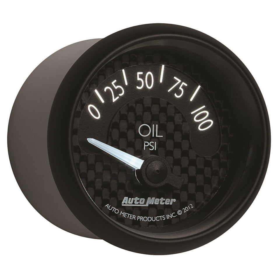 Auto Meter 8027 GT Series Electric Oil Pressure Gauge