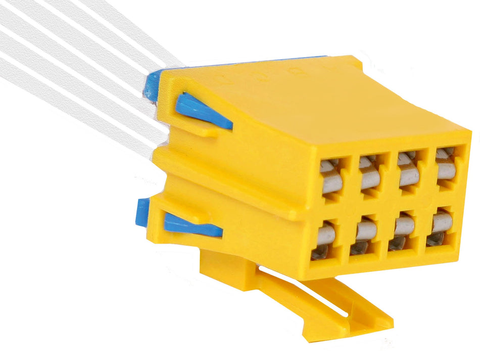 ACDelco GM Original Equipment PT415 8-Way Female Yellow Multi-Purpose Pigtail