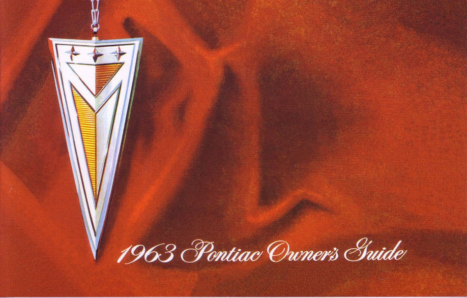 bishko automotive literature 1963 Pontiac Tempest Owners Manual User Guide Reference Operator Book Fuses