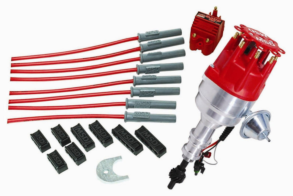 MSD Ignition 84747 RTR Distributor Kit for Ford 351C-460 Crate Motor