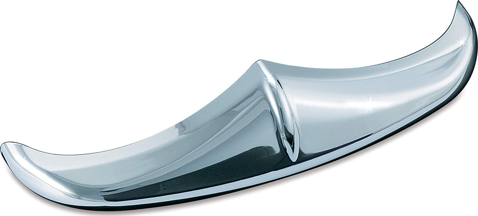 Kuryakyn 8640 Motorcycle Accessory: Rear Fender Accent Tip for 2002-08 Harley-Davidson Motorcycles, Chrome black Medium