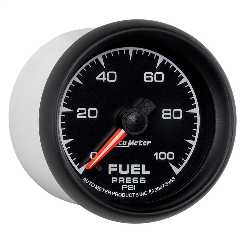 Auto Meter 5963 ES 2-1/16 0-100 PSI Full Sweep Electric Fuel Pressure Gauge