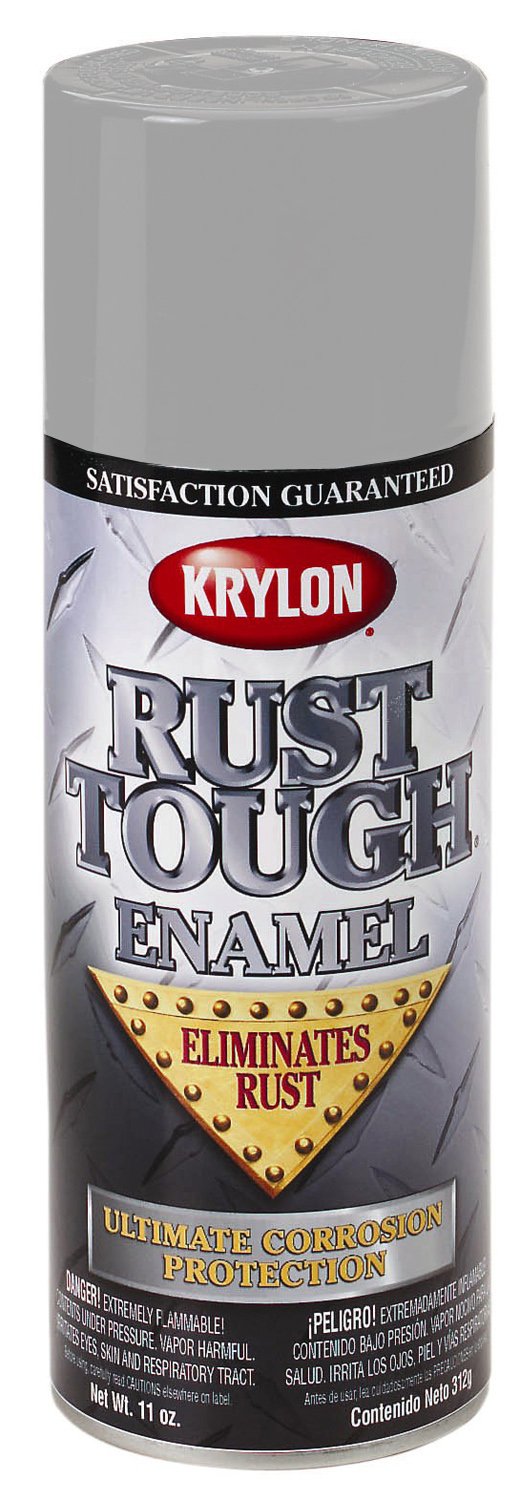 Gray Gloss Rust Tough Enamel Aerosol 9206 [Set of 6]