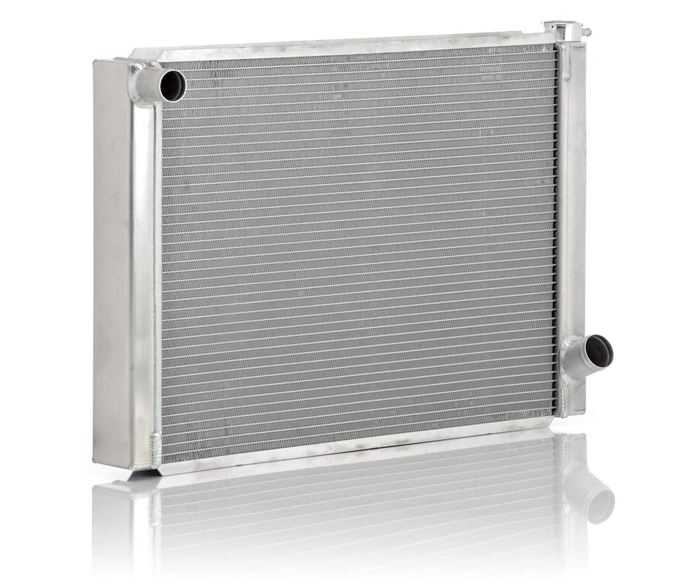 Be Cool 35041 1-1/2" Inlet Triple Pass Race Radiator with Dual 1" Core