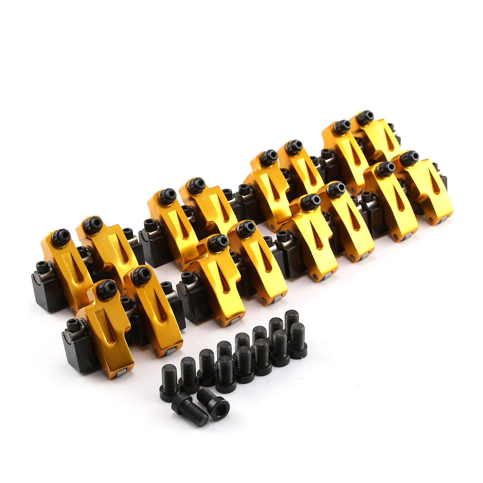 PCE - Gold anodized Rocker Arm Set