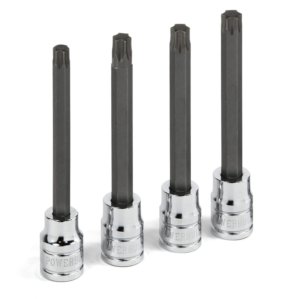 Powerbuilt Brake Caliper Extended Length Star Bit Set