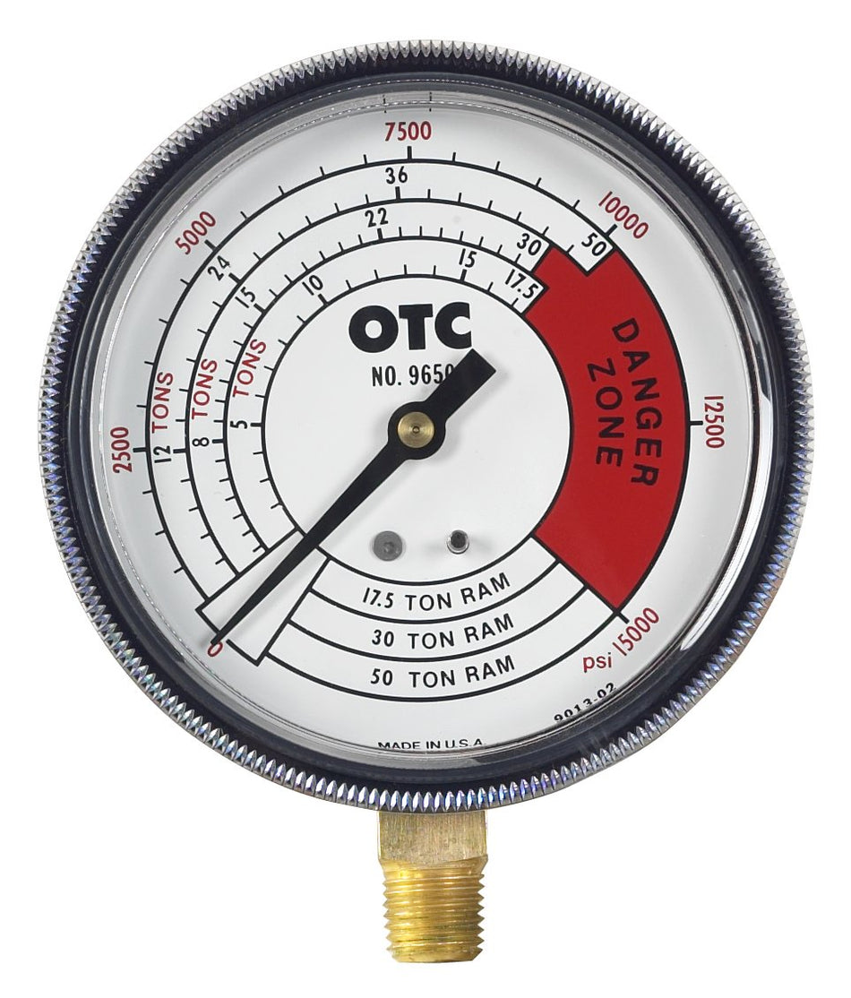 OTC (9650) Pressure and Tonnage Gauge with 4-Scales