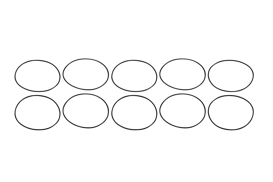 Aeromotive 12008 Replacement O-Rings for Canister Style Filter Housings (12308/12317/12318/12319), 10-Pack