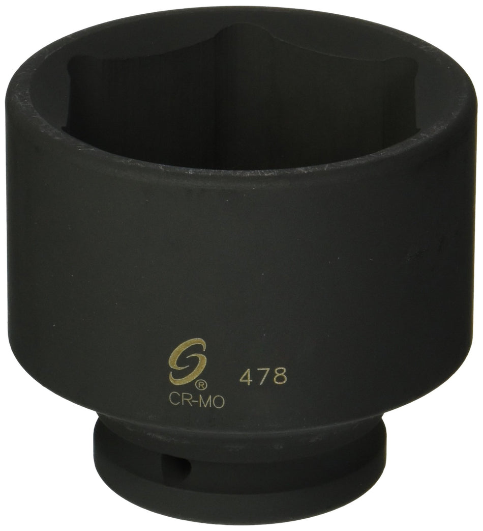 Sunex 478 3/4 Drive Standard 6 Point Impact Socket 2-7/16