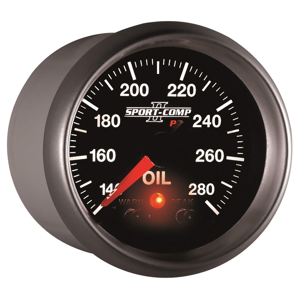 Auto Meter 3640 Sport-Comp PC Oil Temperature Gauge