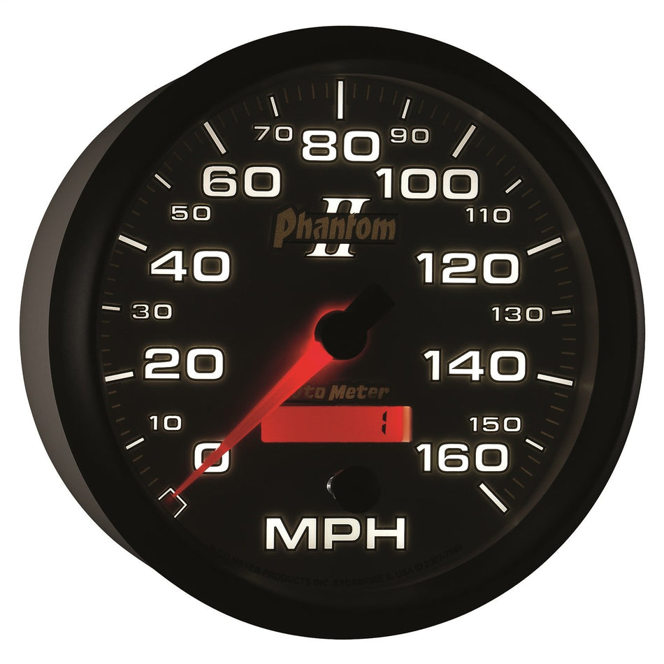 Auto Meter 7589 Phantom II 5 160 mph In-Dash Speedometer