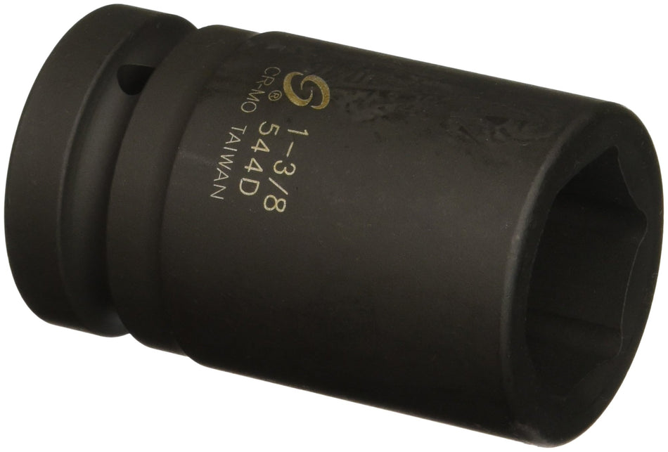 Sunex 544D 1" Drive Deep 6 Point Impact Socket 1-3/8"