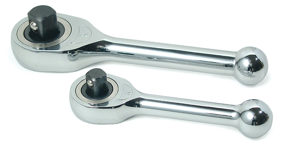 Titan 18202 2-Piece 1/4-Inch and 3/8-Inch Drive Gearless Micro Ratchet Set