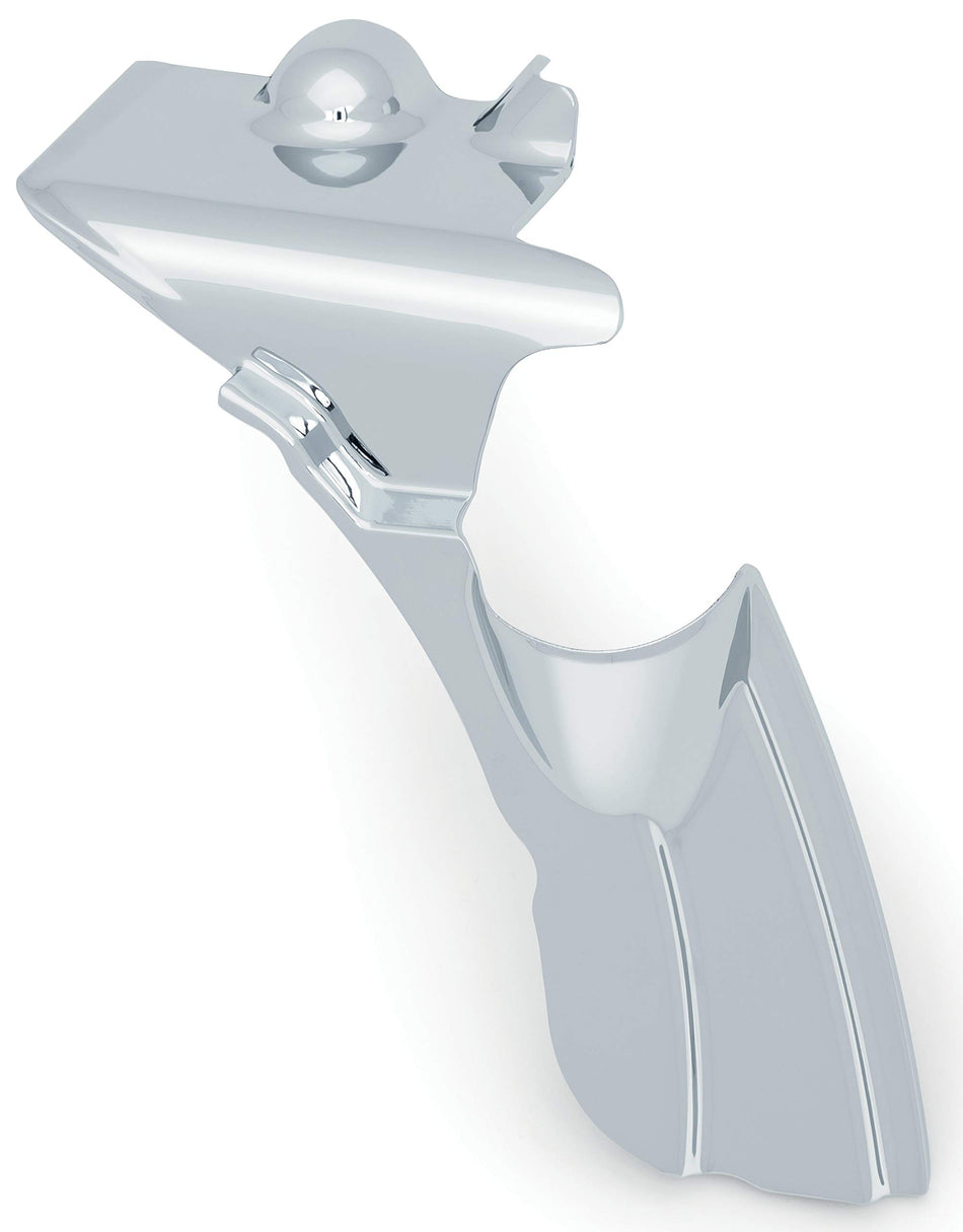 Kuryakyn 5707 Motorcycle Accessory: Rear Oil Panel Accent for 2019-20 Indian Motorcycles, Chrome