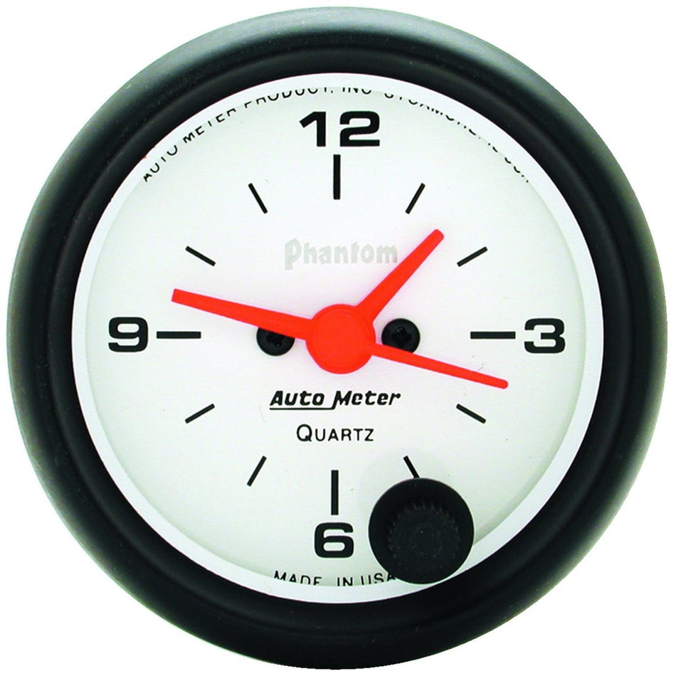 Auto Meter 5785 Phantom Clock 2.3125 in.