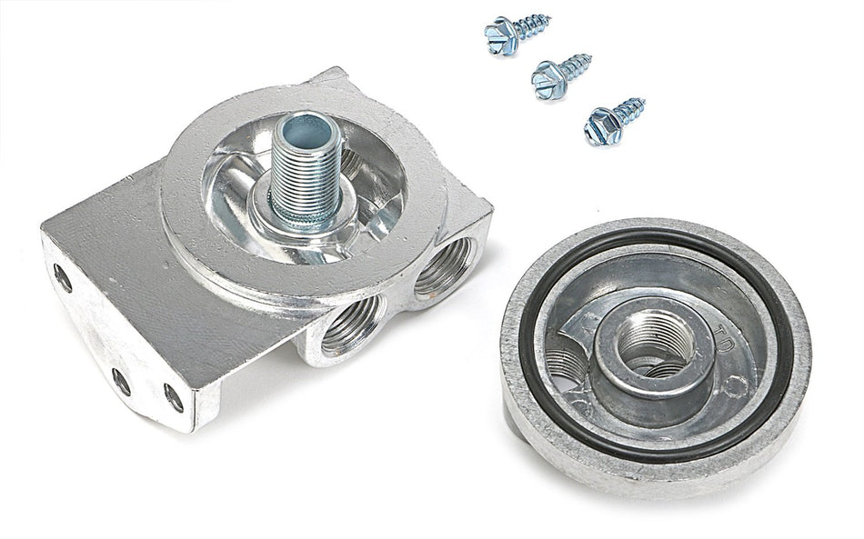 TRANS-DAPT PERFORMANCE - OIL FILTER RELOCATION KIT HORIZONTAL (1520)