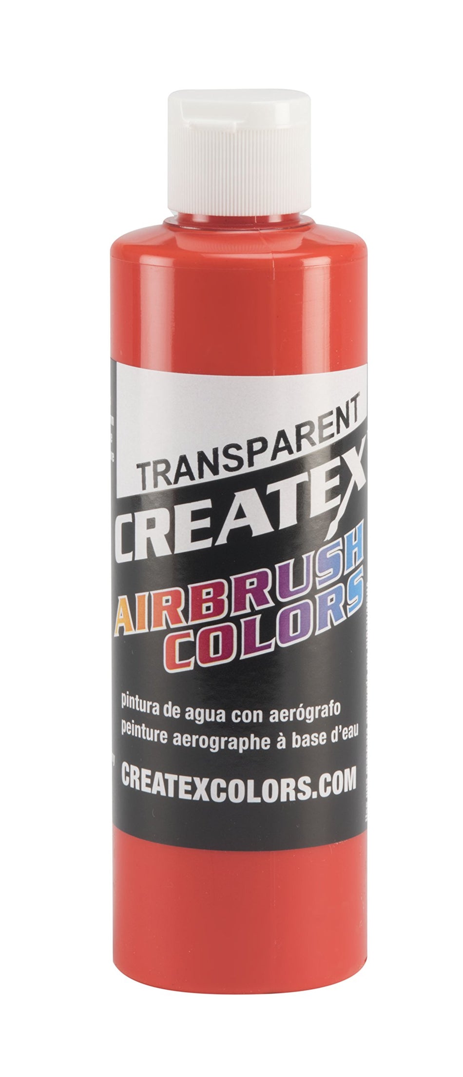 Createx Colors Paint for Airbrush, 8 oz, Transparent Sunset Red