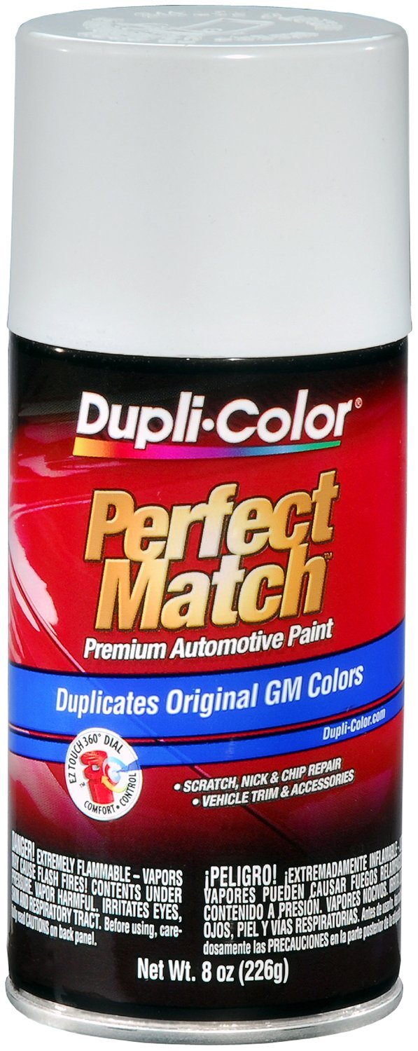 Dupli-Color BGM0387 Pure White General Motors Exact-Match Automotive Paint - 8 oz. Aerosol