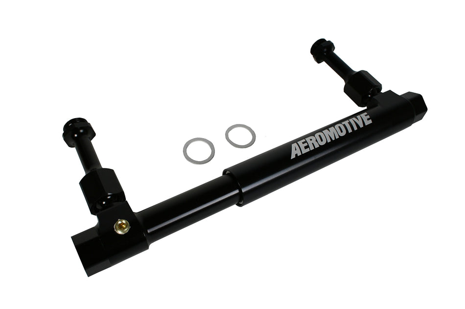 Aeromotive 14201 Fuel Log, 4150/4500 Series Old Holley 7/8 x 20, black