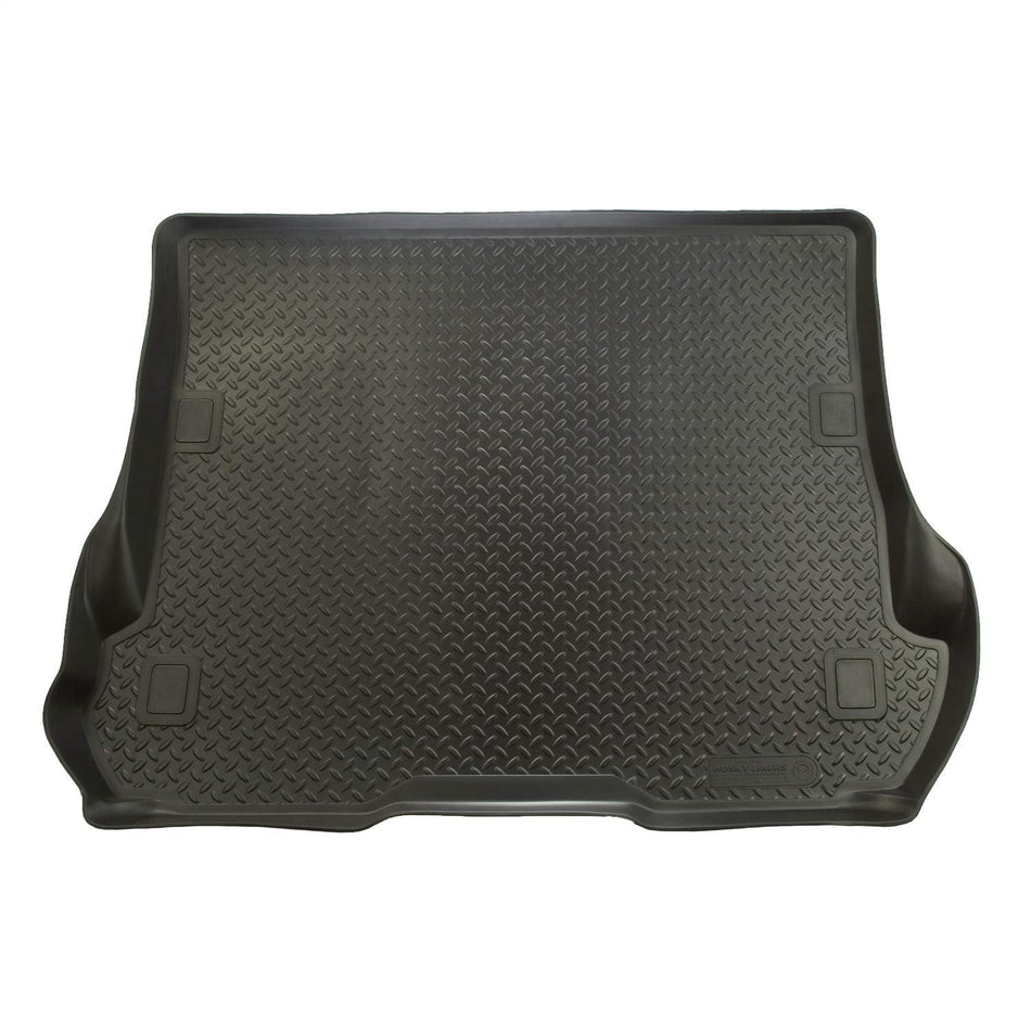 Husky Liners Classic Style Series | 2000 - 2005 Ford Excursion | Cargo Liner Behind 3rd Seat, Black | 23901