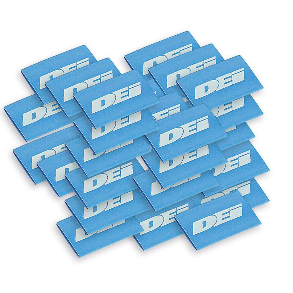 Design Engineering 010830 Blue 18mm x 1.5 Spark Plug Wire / Boot Heat Shrink Tubes (Pack of 25)