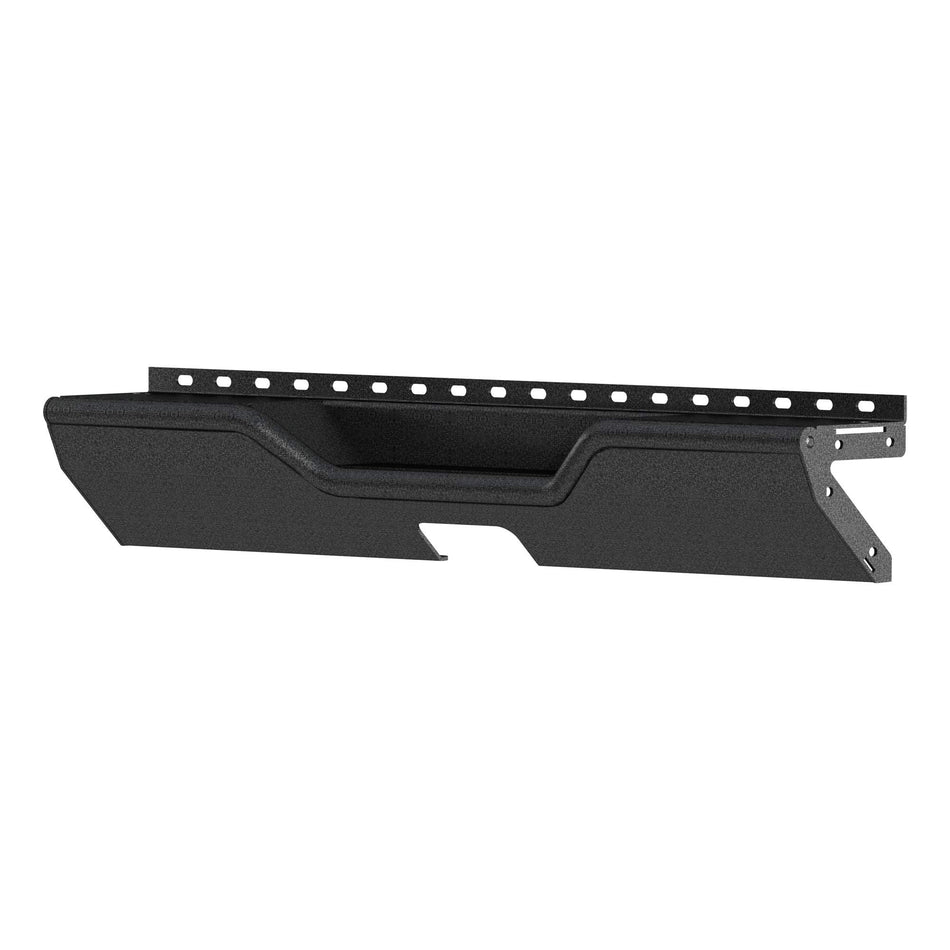 ARIES 2081025 TrailChaser Black Aluminum Rear Bumper Center Section Only, Select Jeep Wrangler JL