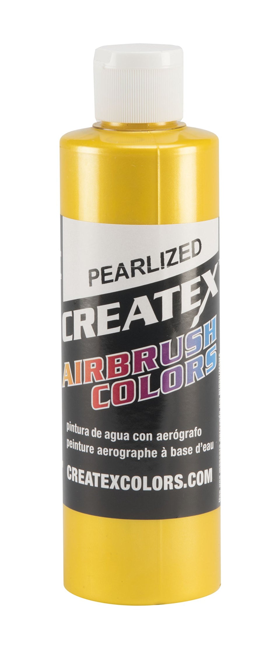 Createx Colors 5311-08 Paint for Airbrush, 8 oz, Pearl Pineapple