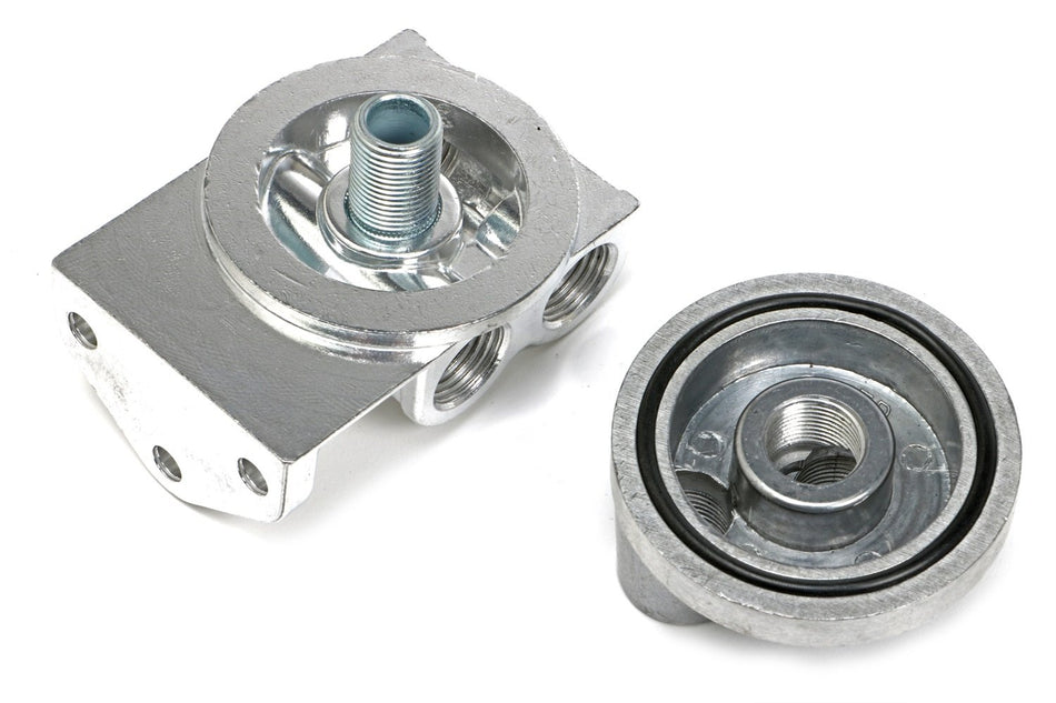 TRANS-DAPT PERFORMANCE - OIL FILTER RELOCATION KIT HORIZONTAL (1558)