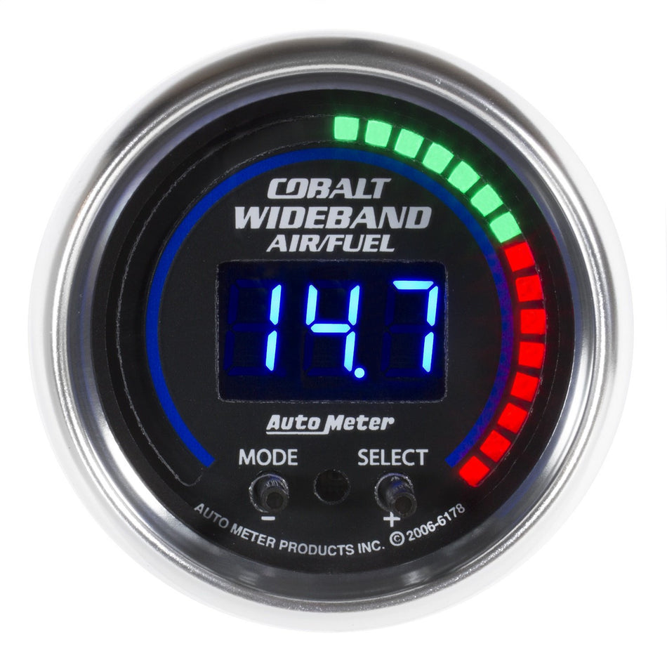 Auto Meter 6178 Cobalt Wideband Air and Fuel Ratio Kit, 2.3125 in.