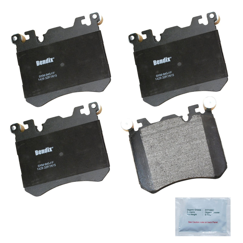 Bendix Priority 1 Semi-Metallic Front Disc Brake Pad Set for BMW X5 2013-2010, X6 2013-2010 - (CFM1429)
