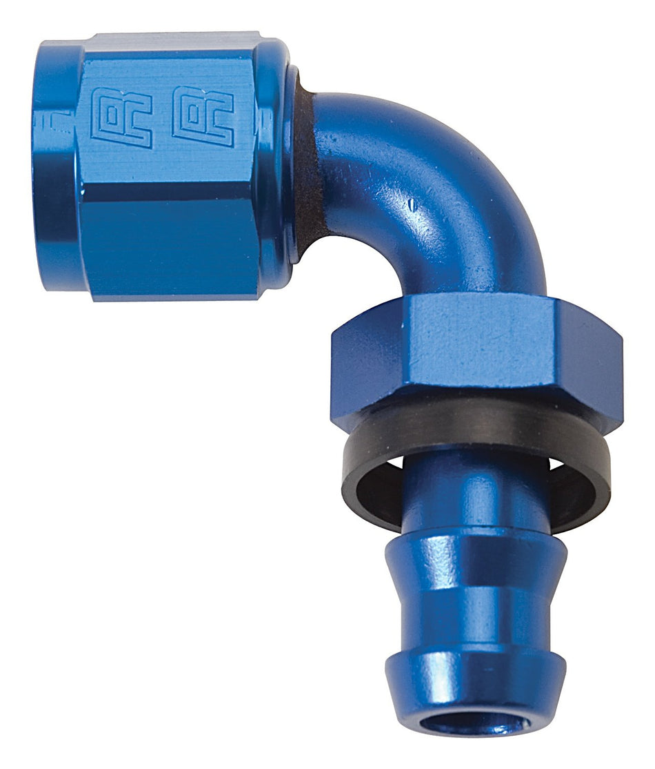Edelbrock 624180 Twist Lok Hose End 90-Deg #10