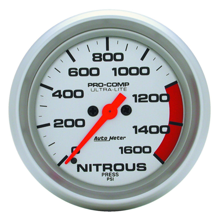 Auto Meter 4474 Ultra-Lite Electric Nitrous Pressure Gauge