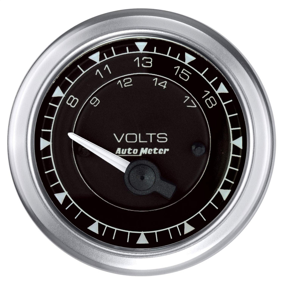 AutoMeter 8192 Gauge, Voltmeter, 2 1/16, 18V, Elec, Chrono